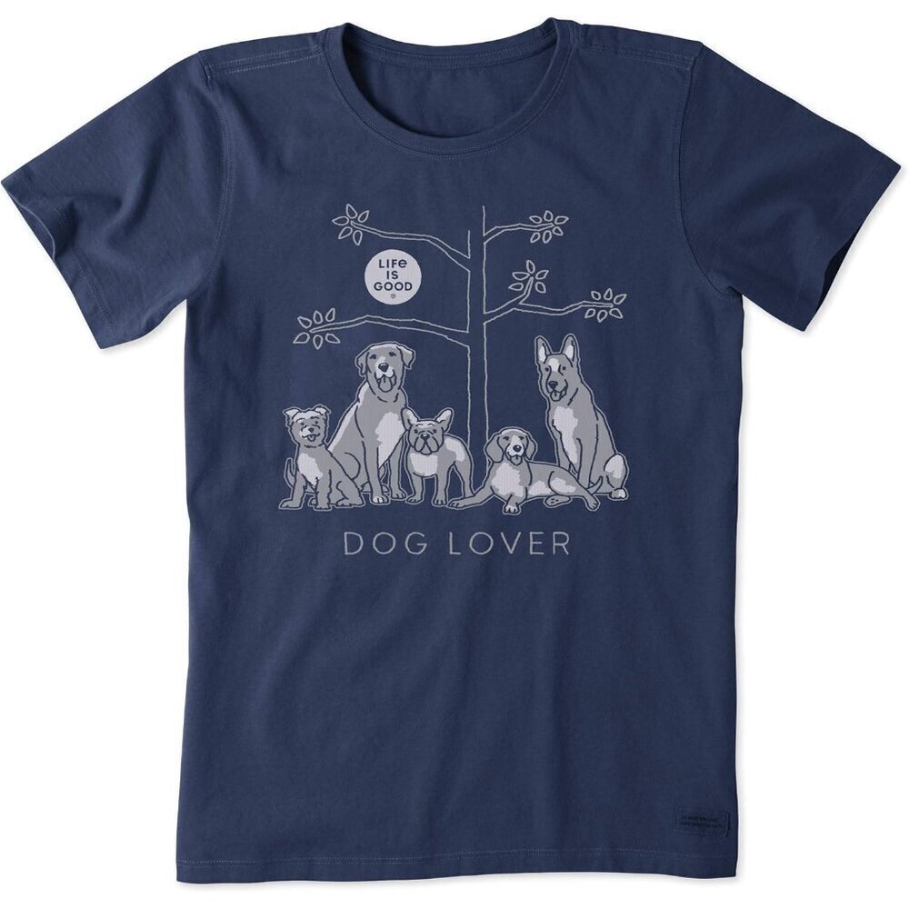 Women's Cotton Graphic T-Shirt Relaxed Fit Comfortable Good Vibes Casual